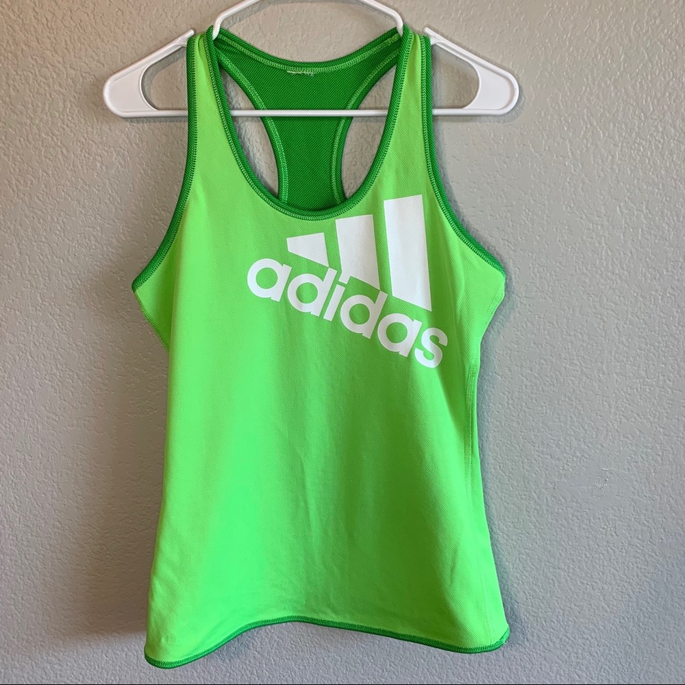 adidas Green Tank Top